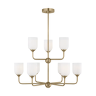 Generation Lighting - Emile XL Chandelier - GLC1109SB - Canada Light Shop