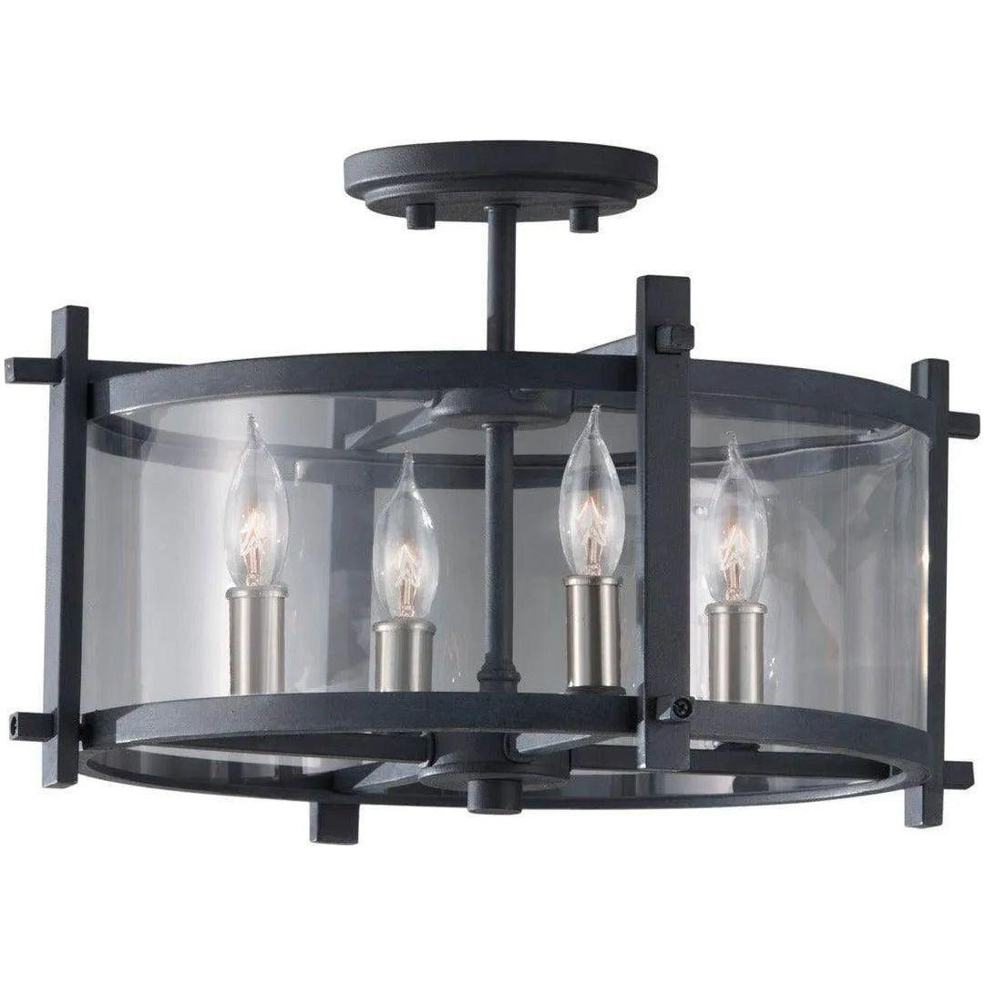 Generation Lighting - Ethan Ceiling Fixture - SF292AF/BS - Canada Light Shop