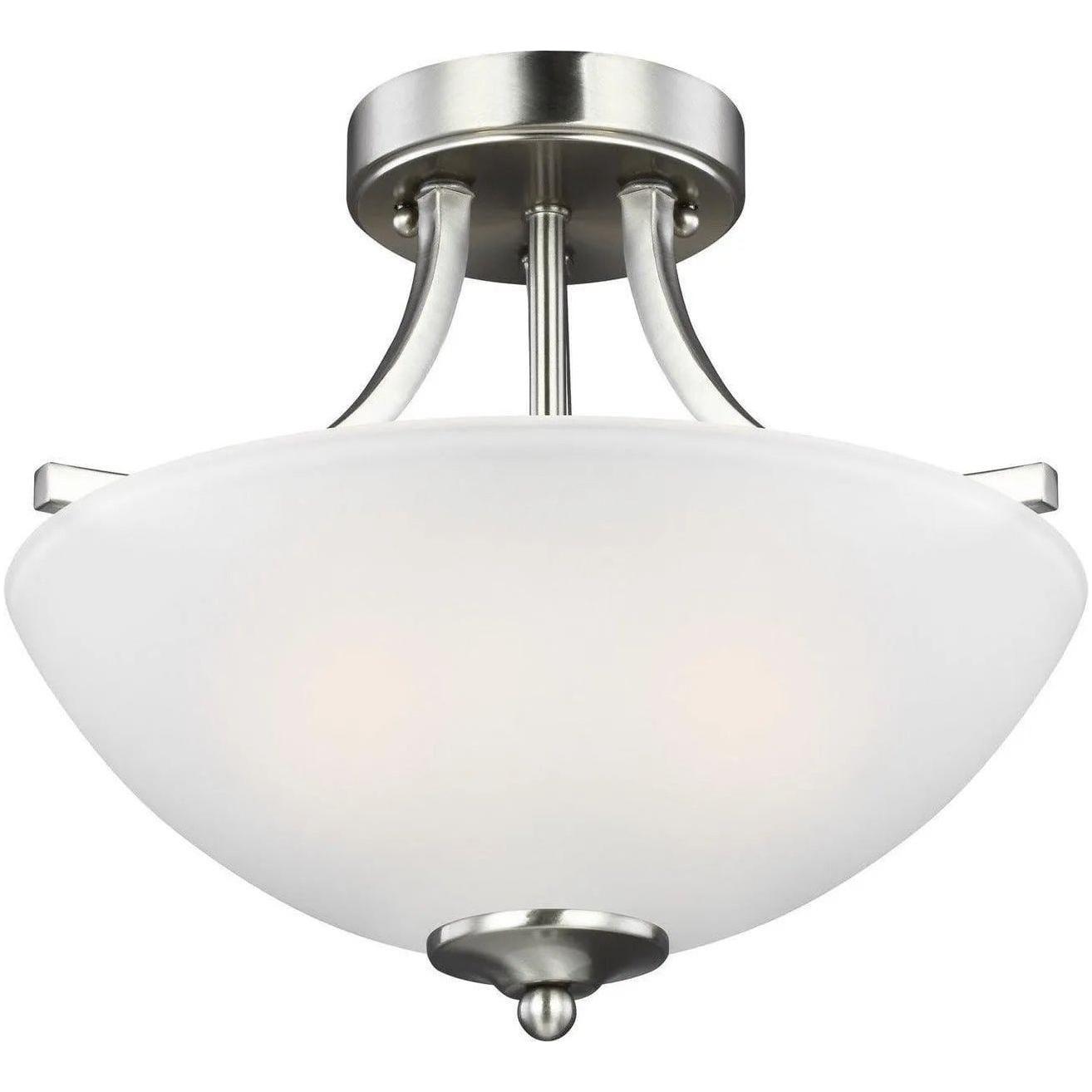 Generation Lighting - Geary Semi-Flush Convertible Pendant - 7716502-962 - Canada Light Shop