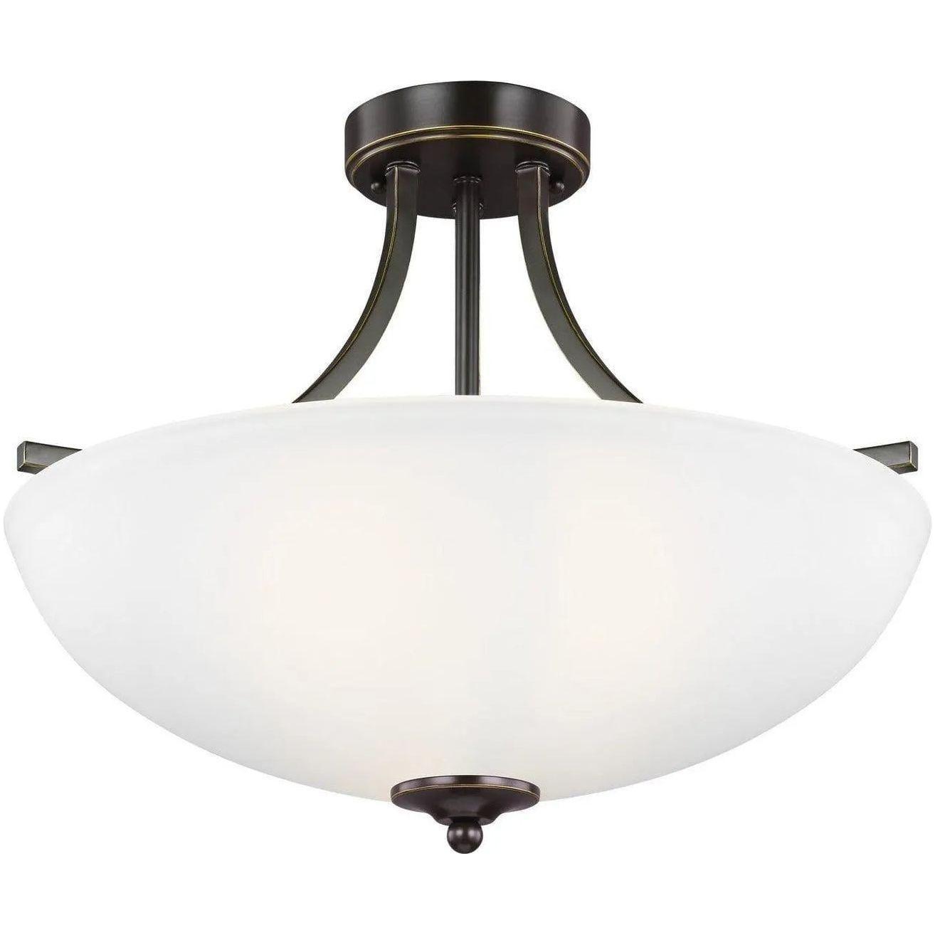 Generation Lighting - Geary Semi-Flush Convertible Pendant - 7716503EN3-782 - Canada Light Shop