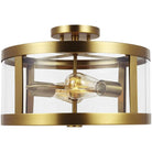 Visual Comfort Studio Collection - Harrow Semi-Flush Mount - SF341BBS - Canada Light Shop
