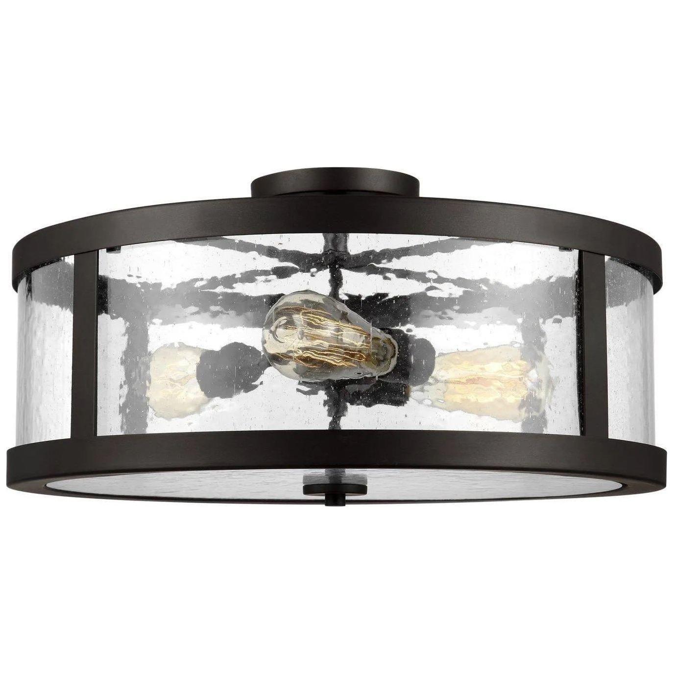 Visual Comfort Studio Collection - Harrow Semi-Flush Mount - SF341BBS - Canada Light Shop