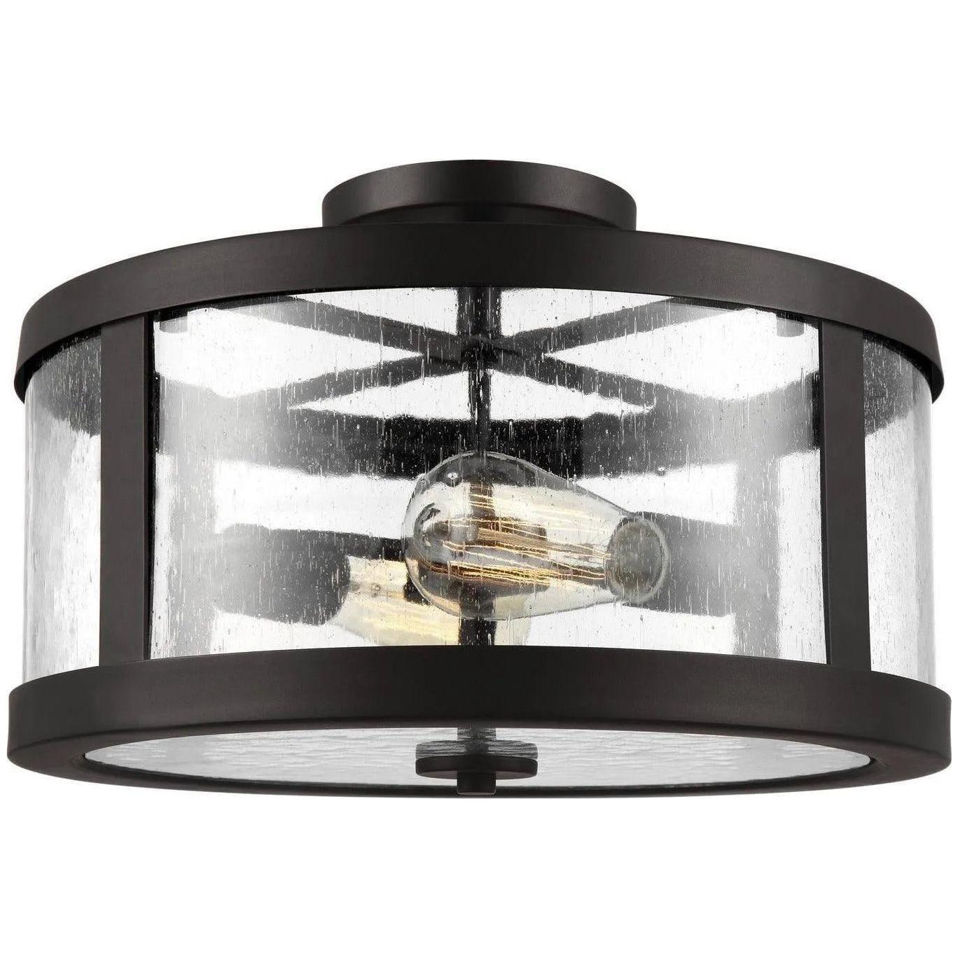 Visual Comfort Studio Collection - Harrow Semi-Flush Mount - SF341BBS - Canada Light Shop