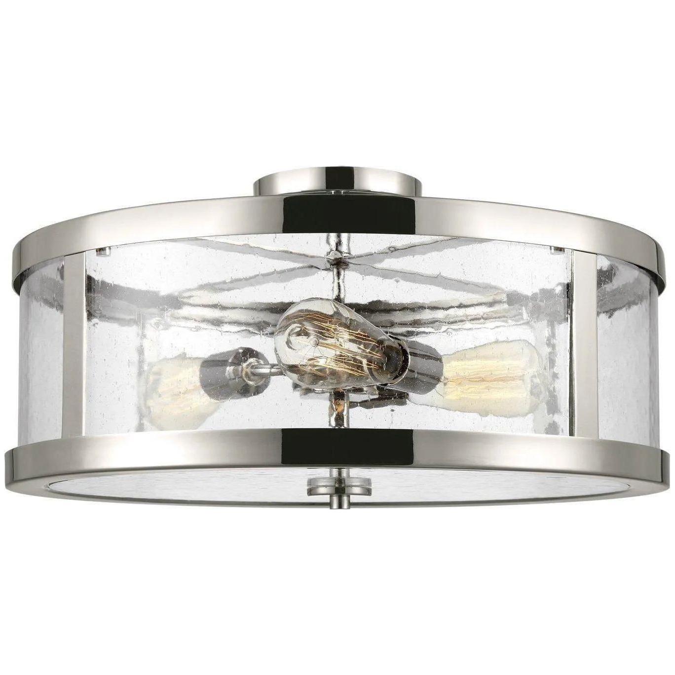 Visual Comfort Studio Collection - Harrow Semi-Flush Mount - SF341BBS - Canada Light Shop