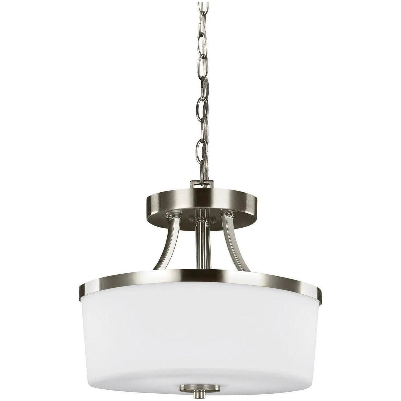 Generation Lighting - Hettinger Semi-Flush Convertible Pendant - 7739102-962 - Canada Light Shop