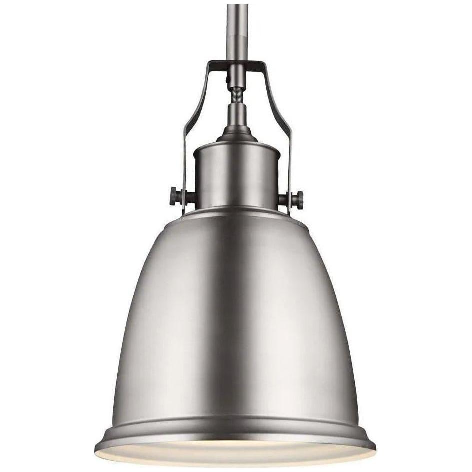 Generation Lighting - Hobson Metal Shade Pendant - P1357SN - Canada Light Shop