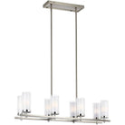 Generation Lighting - Jonah Linear Chandelier - F2986/8SN/CH - Canada Light Shop