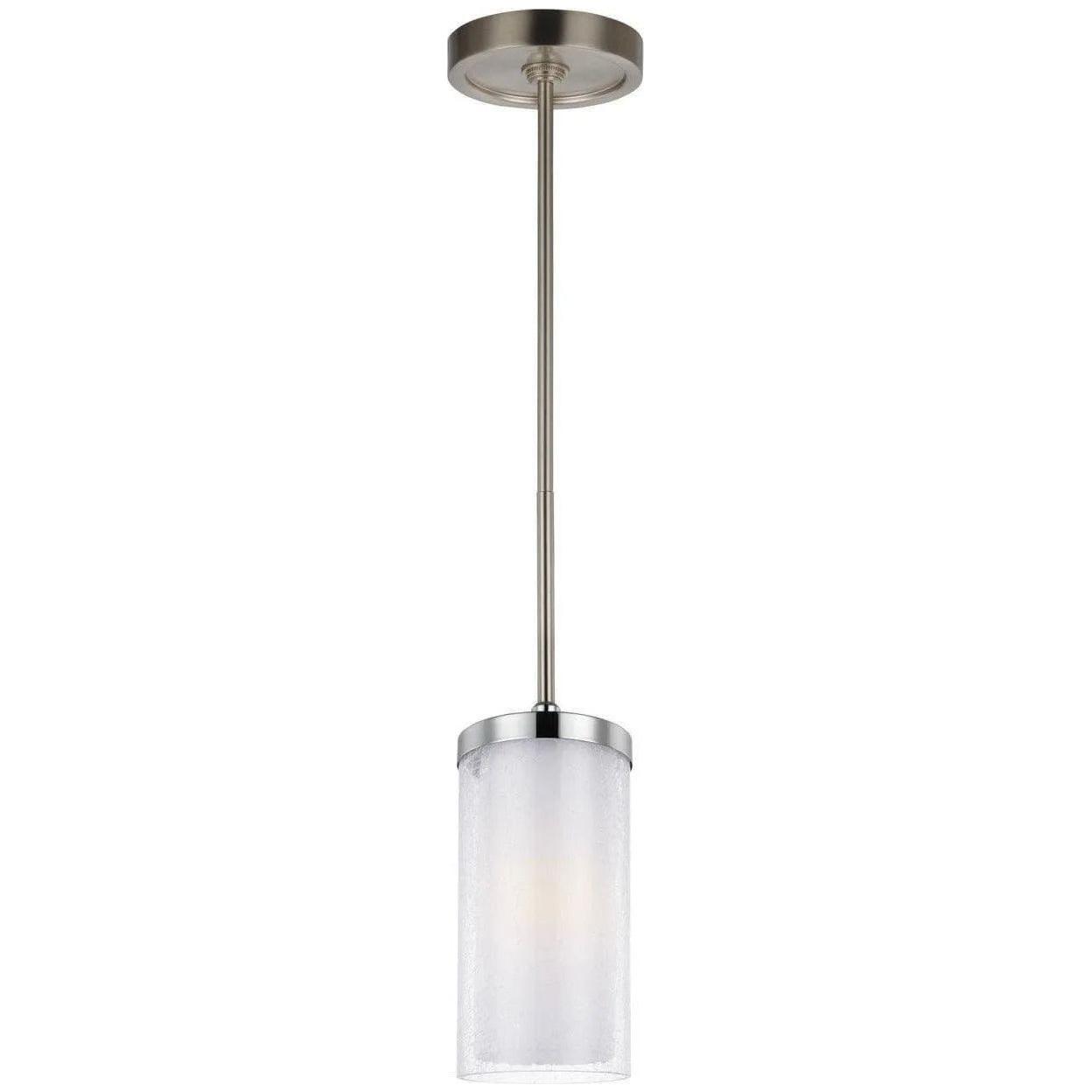 Generation Lighting - Jonah Pendant - P1334SN/CH - Canada Light Shop