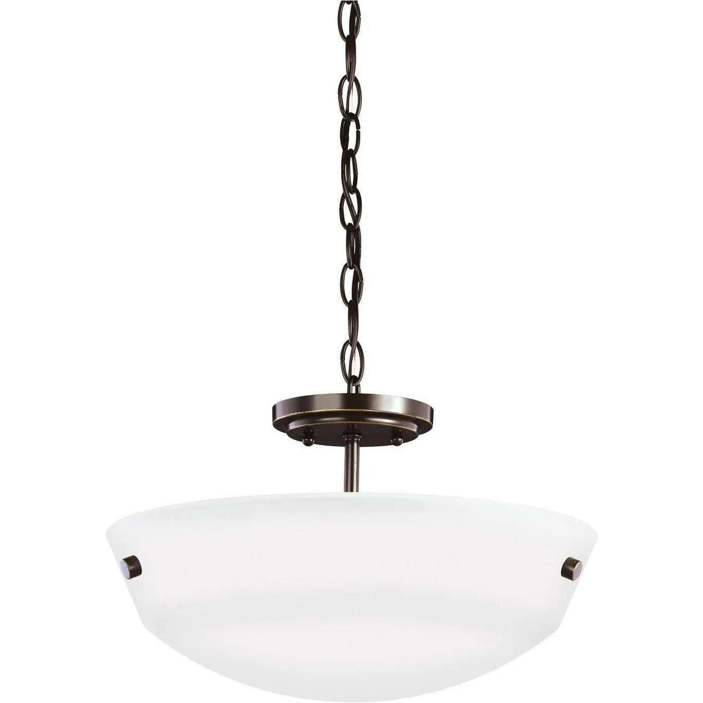 Generation Lighting - Kerrville Semi-Flush Convertible Pendant - 7715202-05 - Canada Light Shop