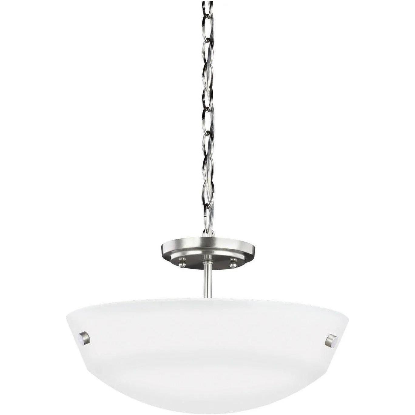 Generation Lighting - Kerrville Semi-Flush Convertible Pendant - 7715202-962 - Canada Light Shop