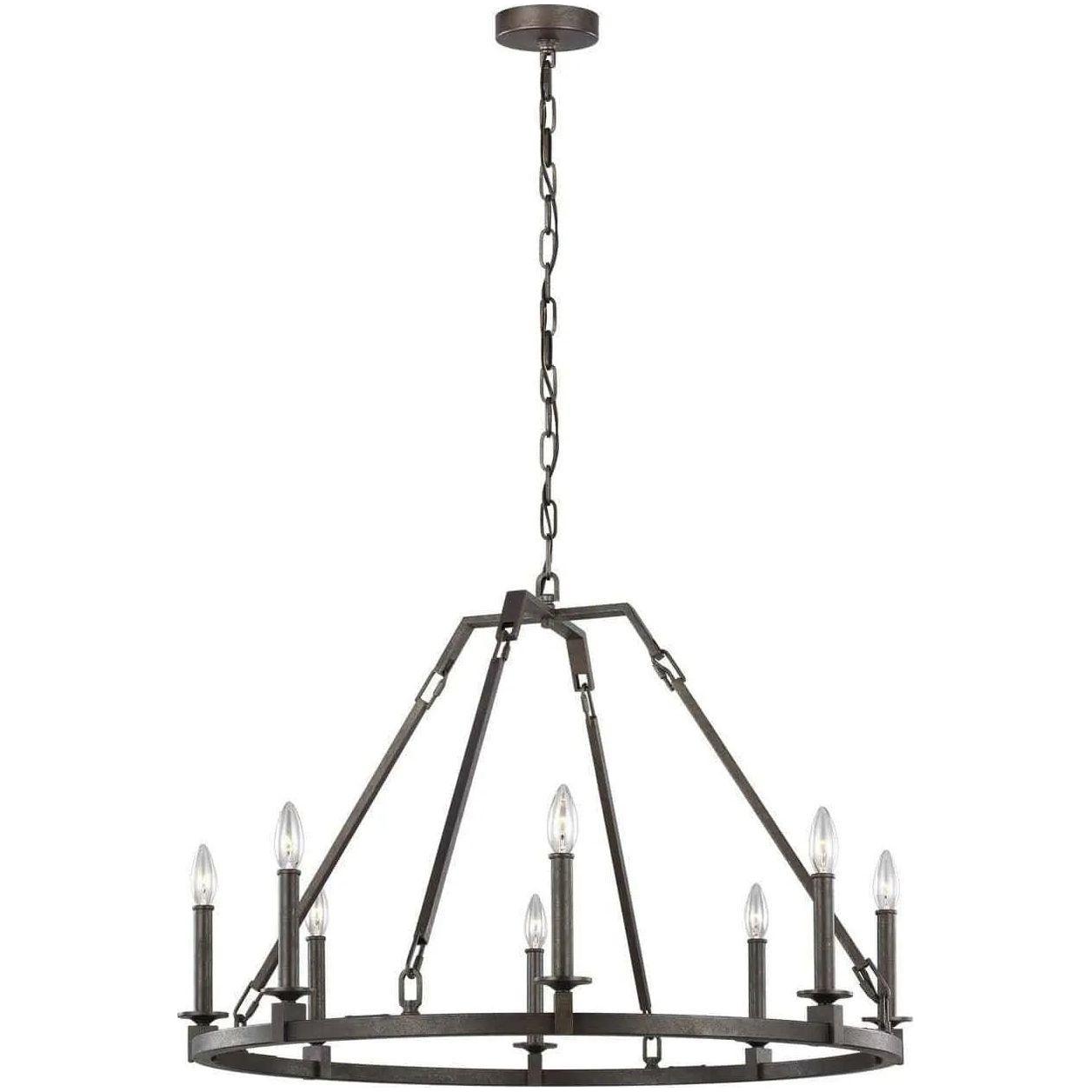 Generation Lighting - Landen Chandelier - F3214/8SMS - Canada Light Shop