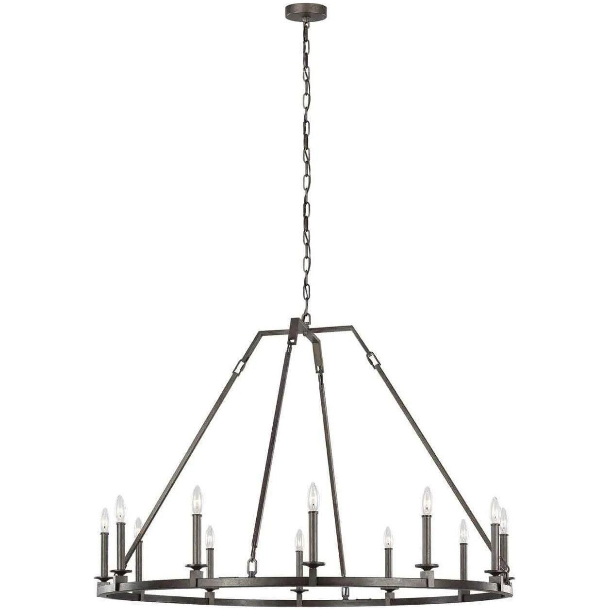 Generation Lighting - Landen Chandelier - F3216/12SMS - Canada Light Shop