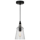 Generation Lighting - Loras Mini Pendant - P1449MBK - Canada Light Shop