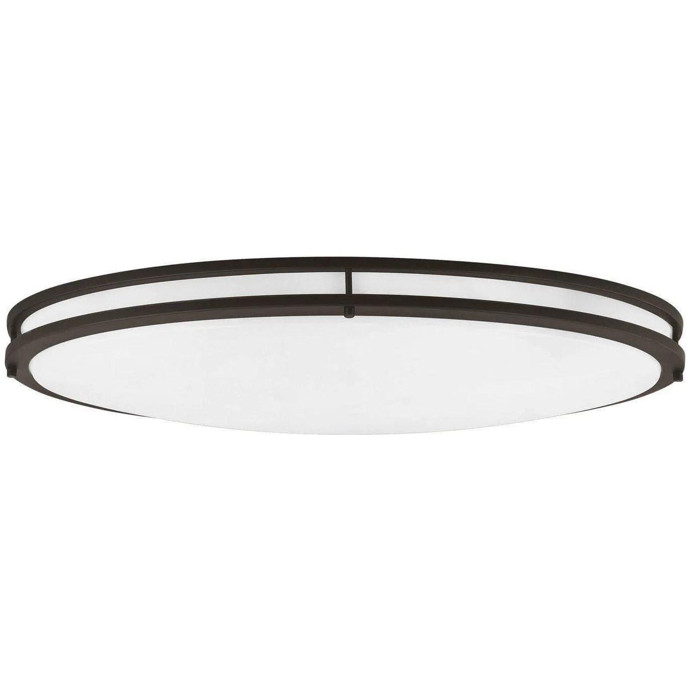 Generation Lighting - Mahone Oval LED Flush Mount - 7950893S-71 - Canada Light Shop
