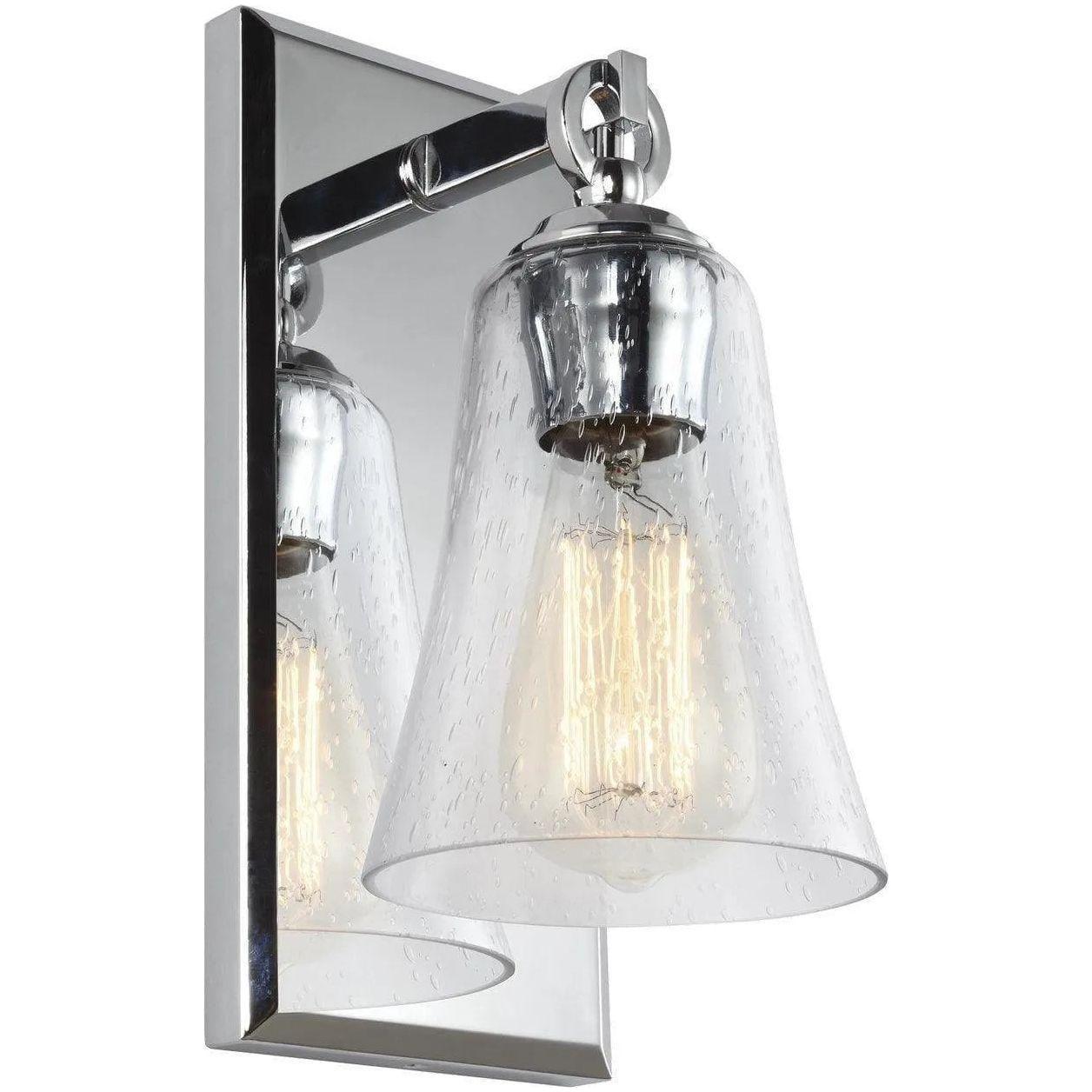 Generation Lighting - Monterro Wall Sconce - VS24701SN - Canada Light Shop