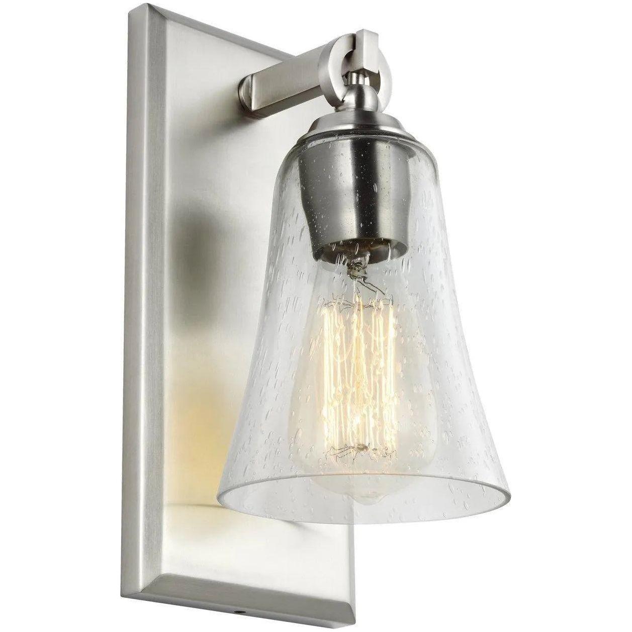 Generation Lighting - Monterro Wall Sconce - VS24702SN - Canada Light Shop