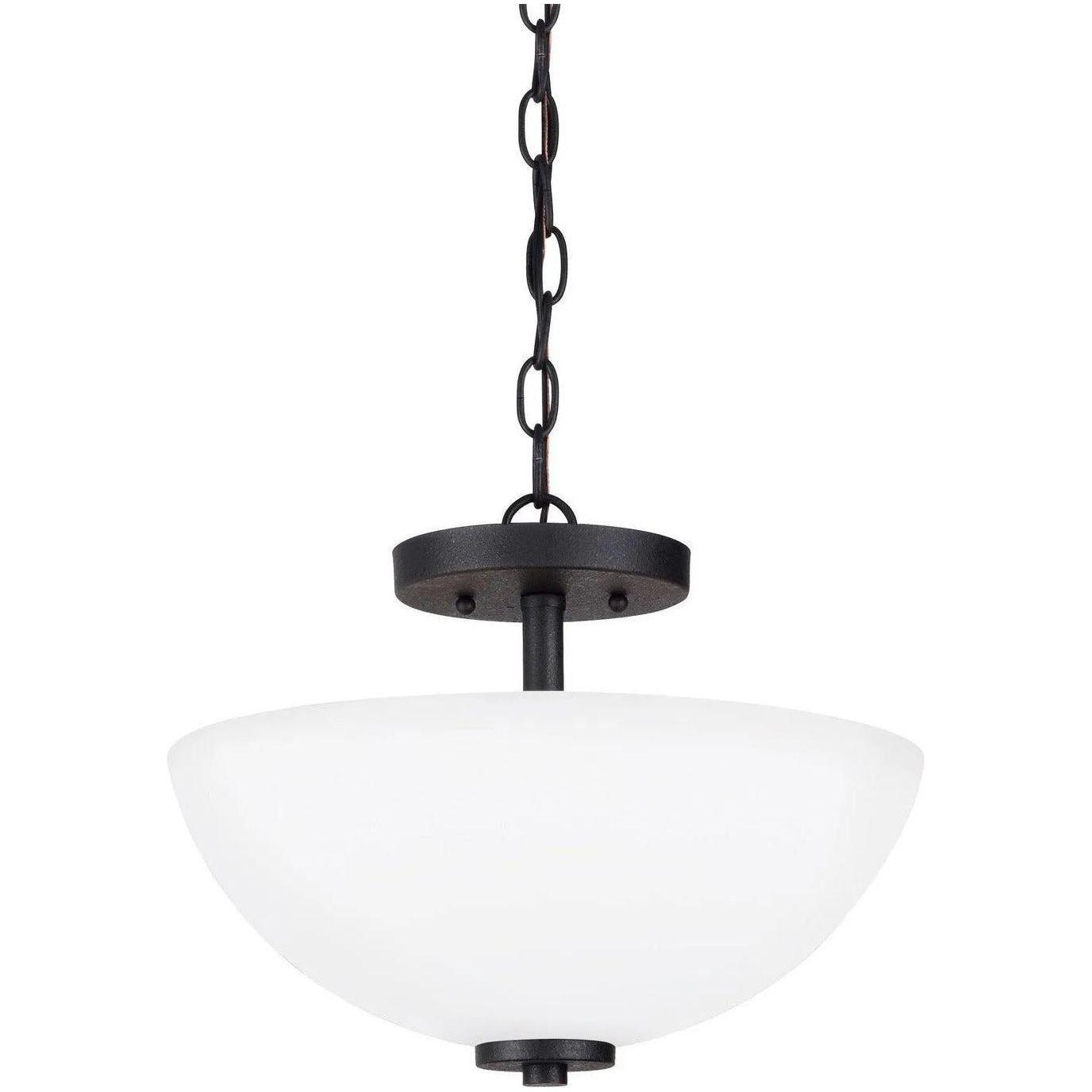 Generation Lighting - Oslo Semi-Flush Convertible Pendant - 77160-05 - Canada Light Shop