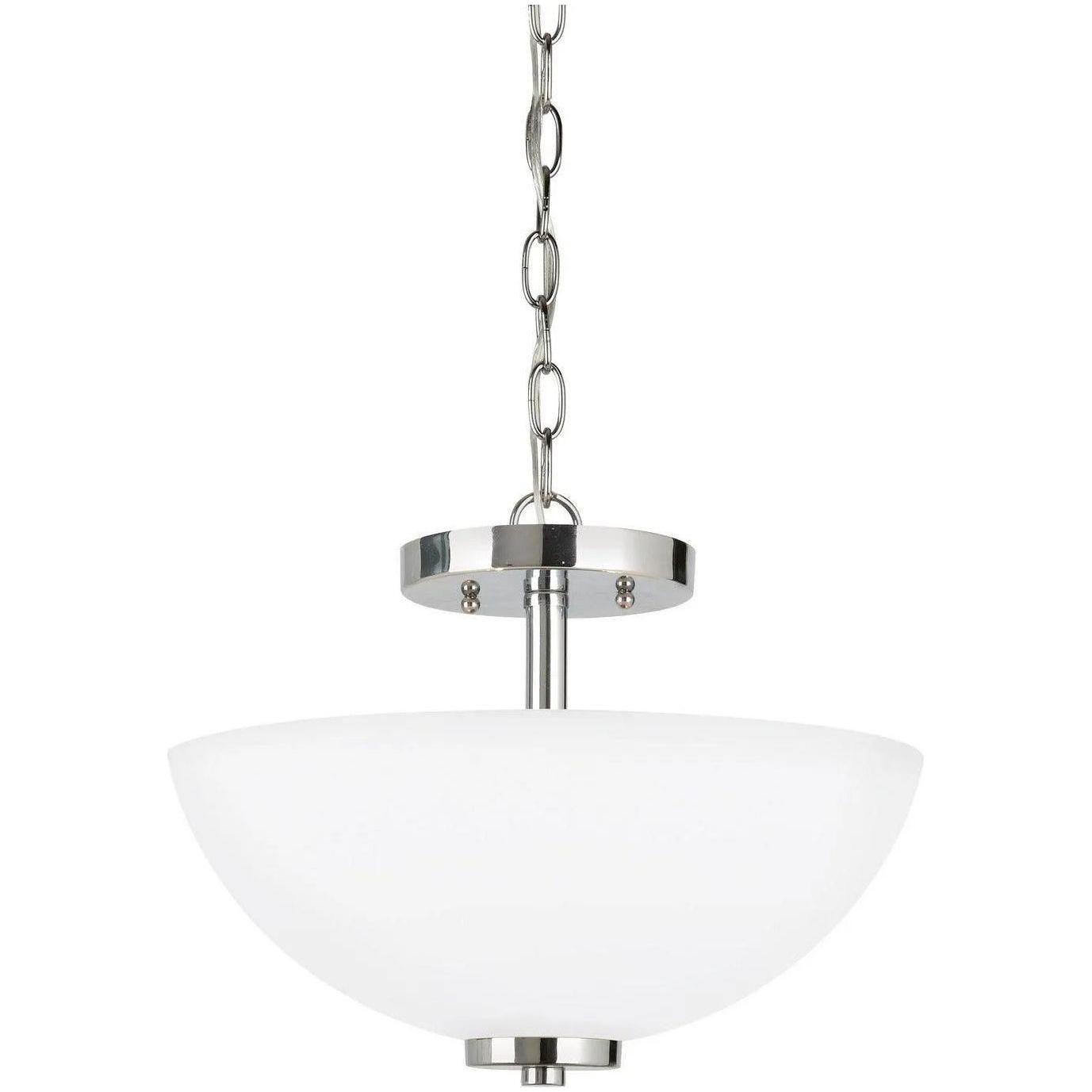 Generation Lighting - Oslo Semi-Flush Convertible Pendant - 77160-05 - Canada Light Shop