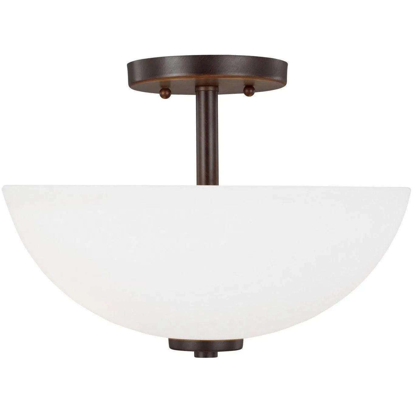 Generation Lighting - Oslo Semi-Flush Convertible Pendant - 77160-710 - Canada Light Shop