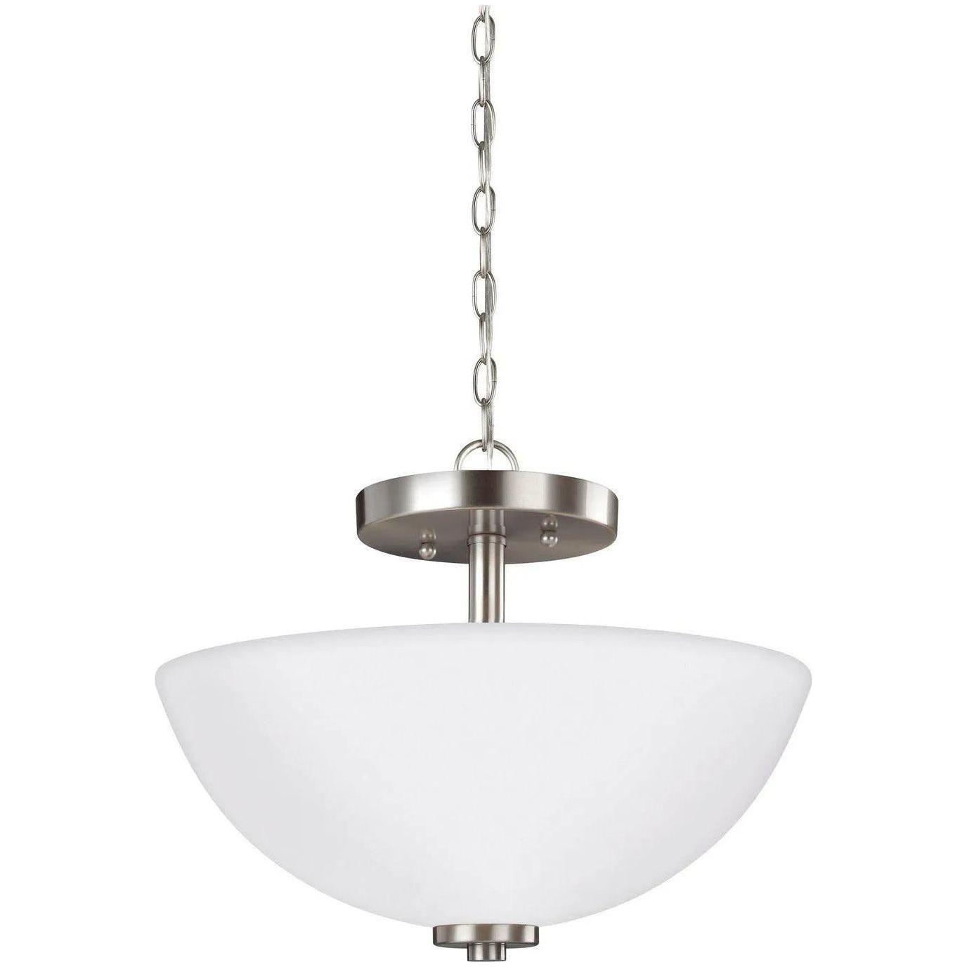 Generation Lighting - Oslo Semi-Flush Convertible Pendant - 77160-962 - Canada Light Shop