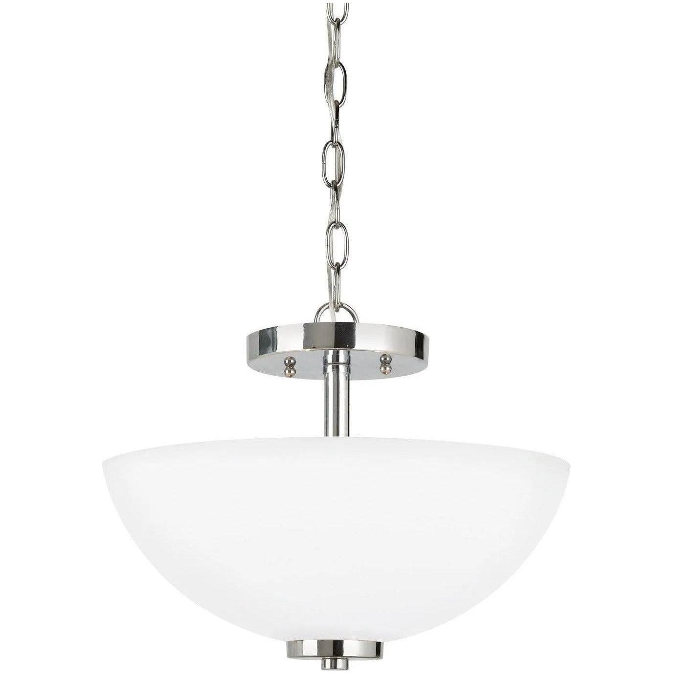 Generation Lighting - Oslo Semi-Flush Convertible Pendant - 77160EN3-05 - Canada Light Shop