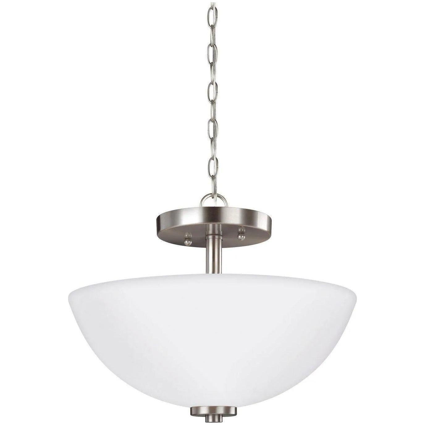 Generation Lighting - Oslo Semi-Flush Convertible Pendant - 77160EN3-112 - Canada Light Shop