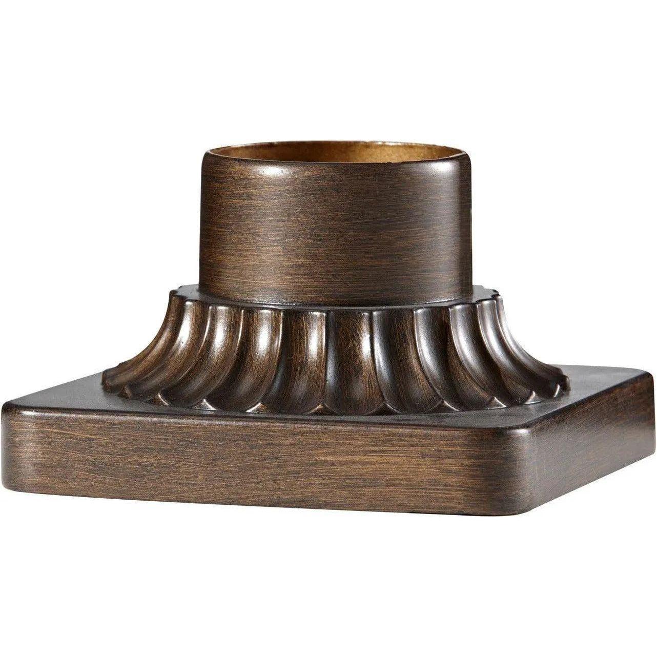 Generation Lighting - Outdoor Pier Mounts Pier Mount Base - PIER MT-HTBZ - Canada Light Shop