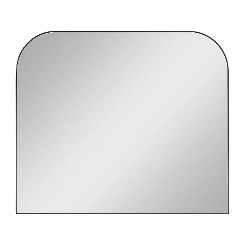 Generation Lighting - Planer Wide Mirror - MR1306MBK - Canada Light Shop