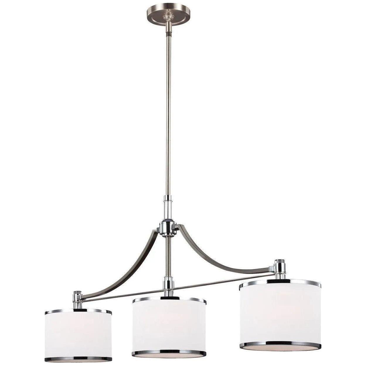 Generation Lighting - Prospect Park Linear Chandelier - F3086/3SN/CH - Canada Light Shop