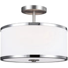 Generation Lighting - Prospect Park Semi-Flush Mount - SF335SN/CH - Canada Light Shop