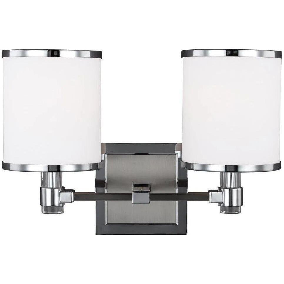 Generation Lighting - Prospect Park Vanity - VS23302SN/CH - Canada Light Shop