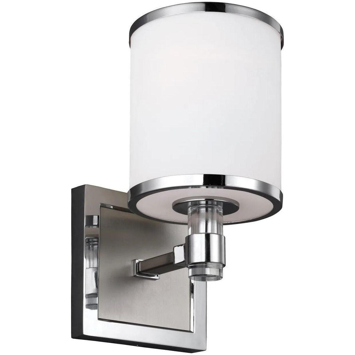 Generation Lighting - Prospect Park Wall Sconce - VS23301SN/CH - Canada Light Shop