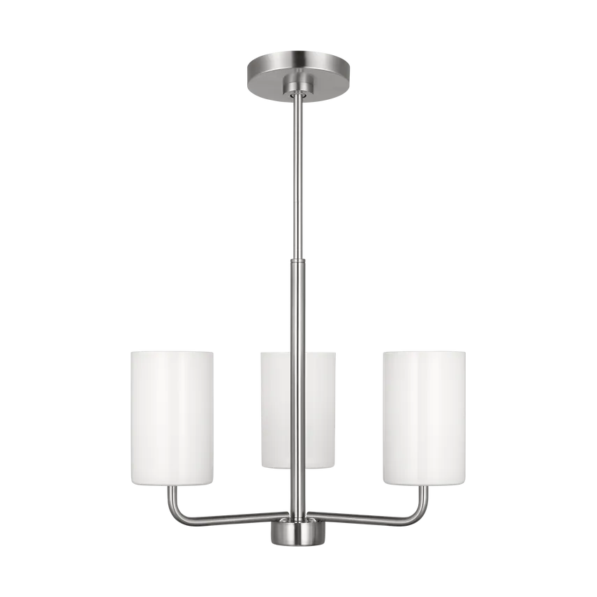Generation Lighting - Rhett Chandelier - GLC1003EN3/BS - Canada Light Shop