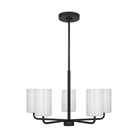 Generation Lighting - Rhett Chandelier - GLC1015EN3/MBK - Canada Light Shop