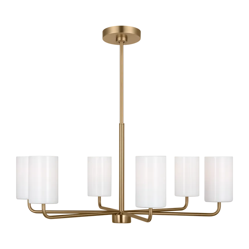 Generation Lighting - Rhett Chandelier - GLC1026EN3/SB - Canada Light Shop