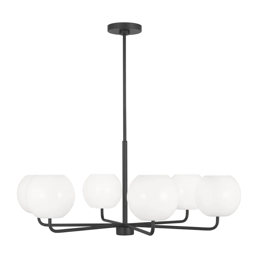 Generation Lighting - Rory Chandelier - GLC1066MBK - Canada Light Shop
