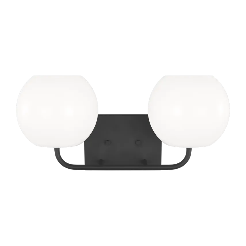 Generation Lighting - Rory Medium Vanity - GLV1012MBK - Canada Light Shop