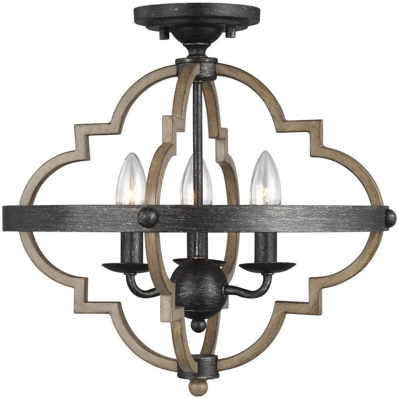 Generation Lighting - Socorro Semi-Flush Mount - 7724903-846 - Canada Light Shop
