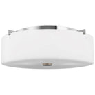 Generation Lighting - Sunset Drive Flush Mount - FM312CH - Canada Light Shop
