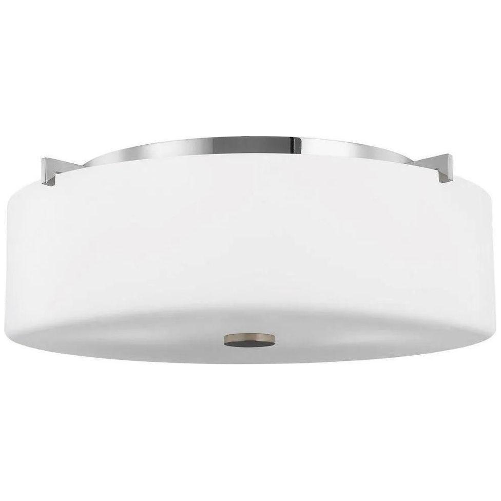 Generation Lighting - Sunset Drive Flush Mount - FM312CH - Canada Light Shop