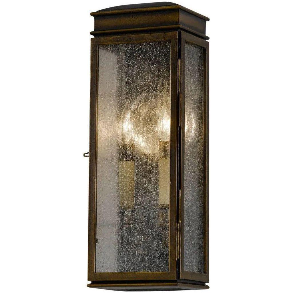 Generation Lighting - Whitaker Outdoor Wall Lantern - OL7400ASTB - Canada Light Shop