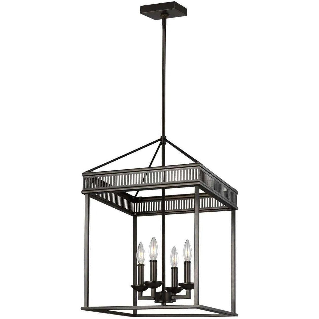 Generation Lighting - Woodruff Chandelier - F3275/4ANBZ - Canada Light Shop