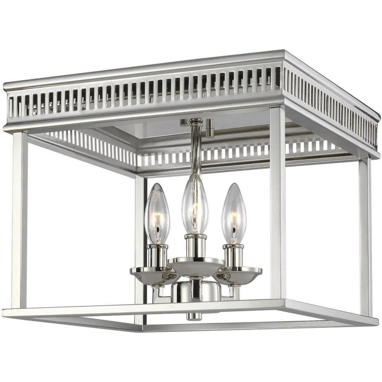 Generation Lighting - Woodruff Flush Mount - FM521PN - Canada Light Shop