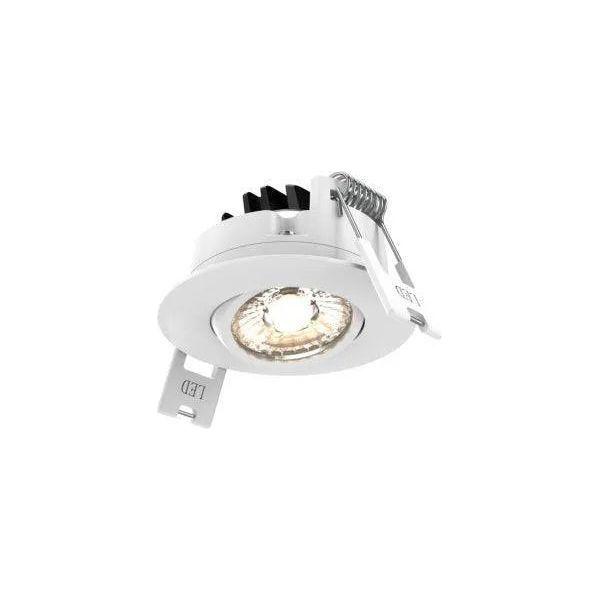 DALS Lighting - GMB 2" LED Round Gimbal - GMB2-CC-WH - Canada Light Shop
