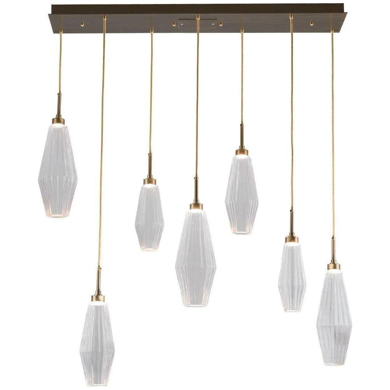 Hammerton Studio - Aalto Linear Multi-Port, 7-Light - PLB0049-07-BS-RA-C01-L1 - Canada Light Shop