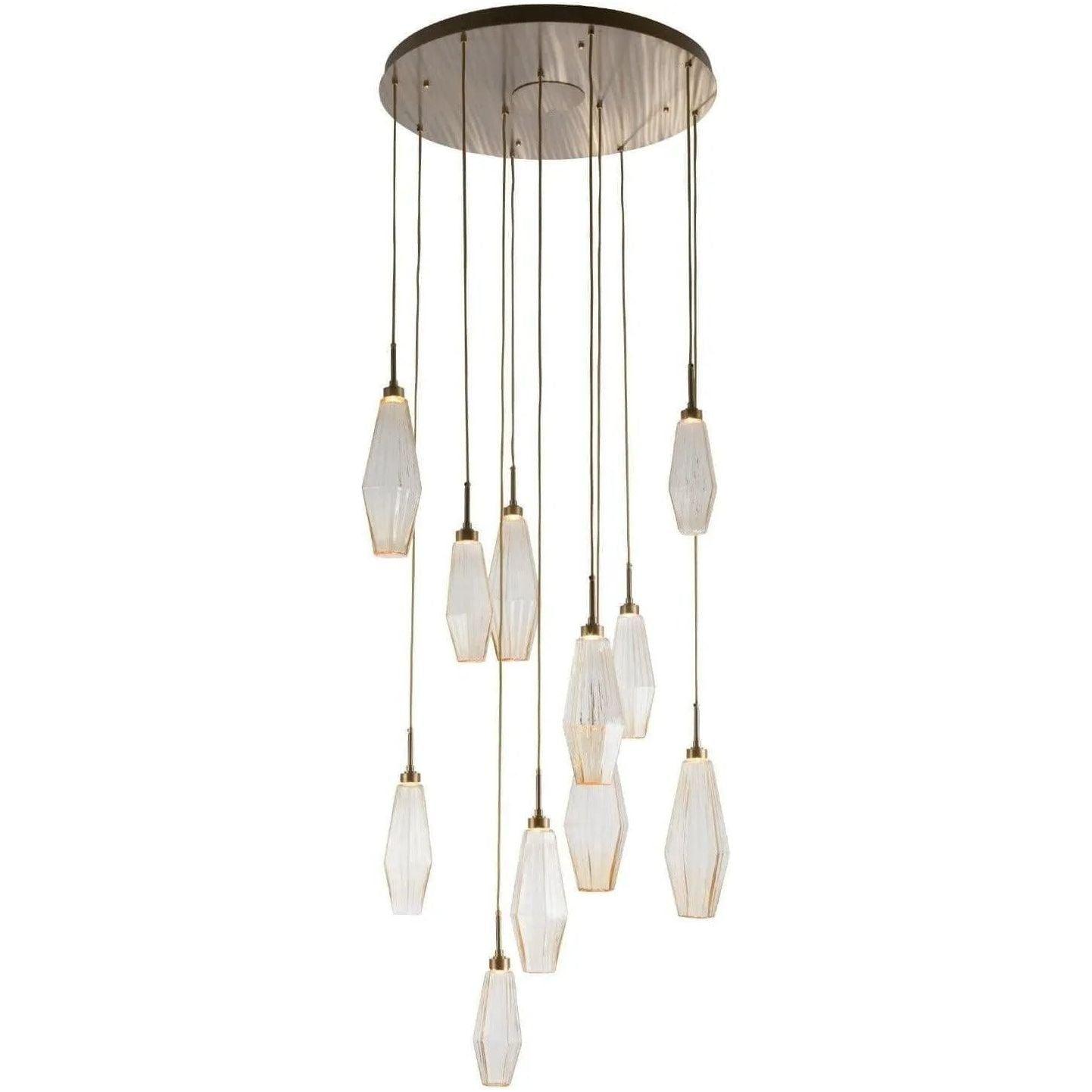 Hammerton Studio - Aalto Round Multi-Port, 11-Light - CHB0049-11-BS-RA-C01-L1 - Canada Light Shop