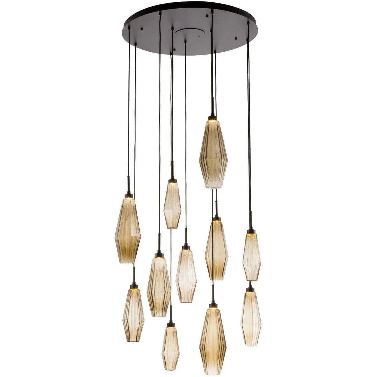 Hammerton Studio - Aalto Round Multi-Port, 11-Light - CHB0049-11-BS-RA-C01-L1 - Canada Light Shop