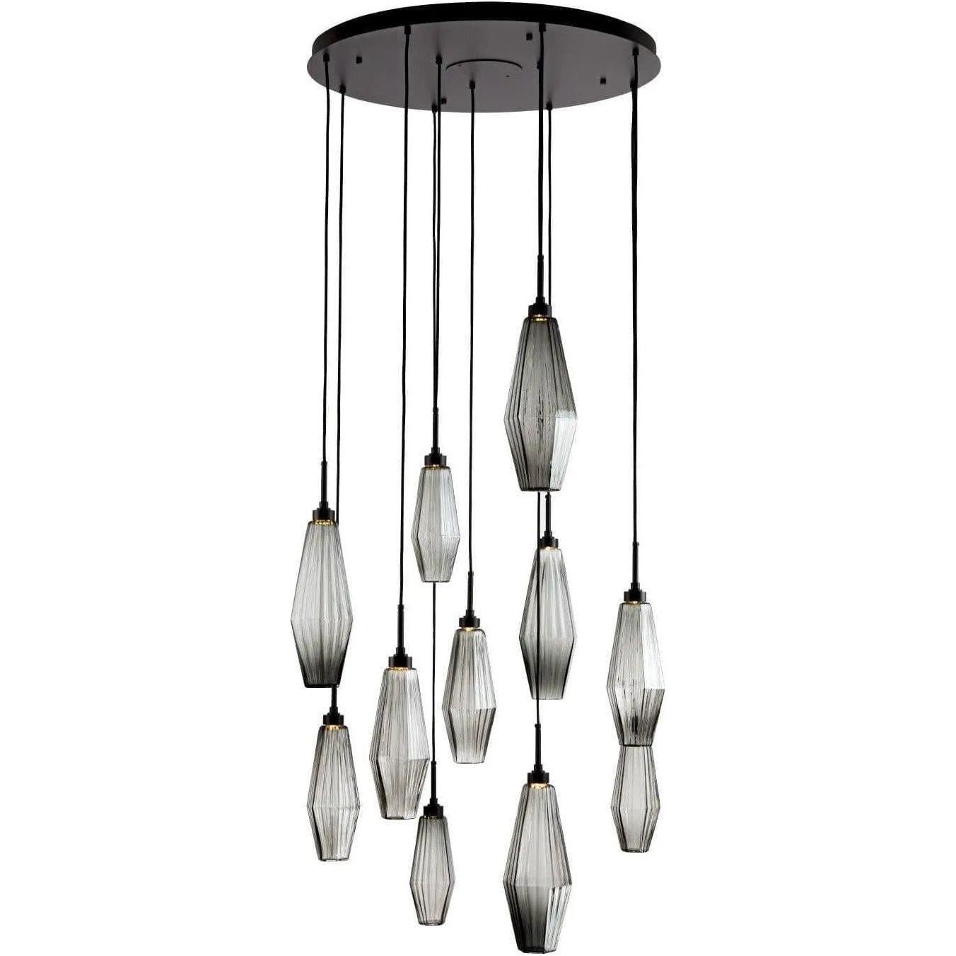 Hammerton Studio - Aalto Round Multi-Port, 11-Light - CHB0049-11-BS-RA-C01-L1 - Canada Light Shop