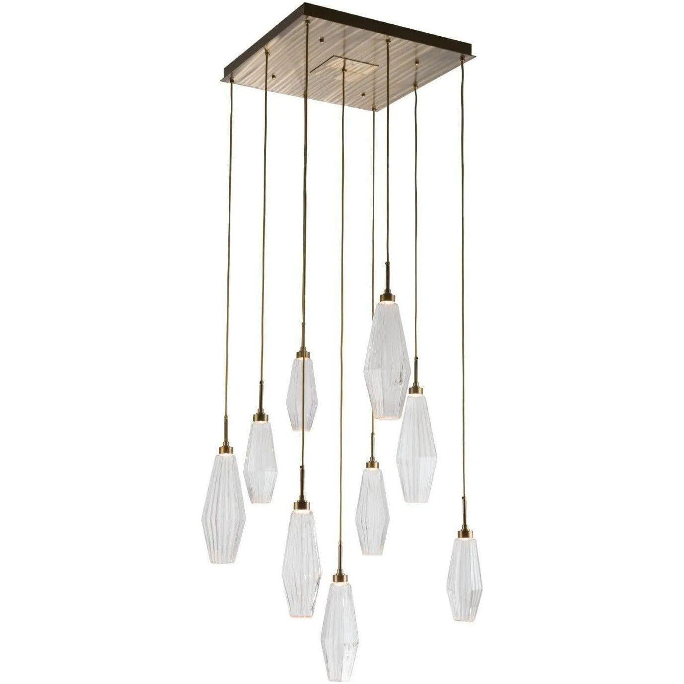 Hammerton Studio - Aalto Square Multi-Port, 9-Light - CHB0049-09-HB-RC-C01-L1 - Canada Light Shop