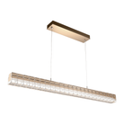 Hammerton Studio - Asscher Linear Suspension - PLB0080-48-NB-AC-CA1-L1 - Canada Light Shop